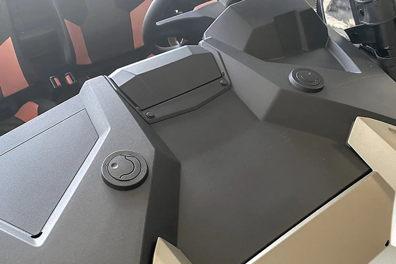Polaris RZR XP 1000 Cab Heater with Defrost for Machines with Glovebox Subwoofer (2019-2023)