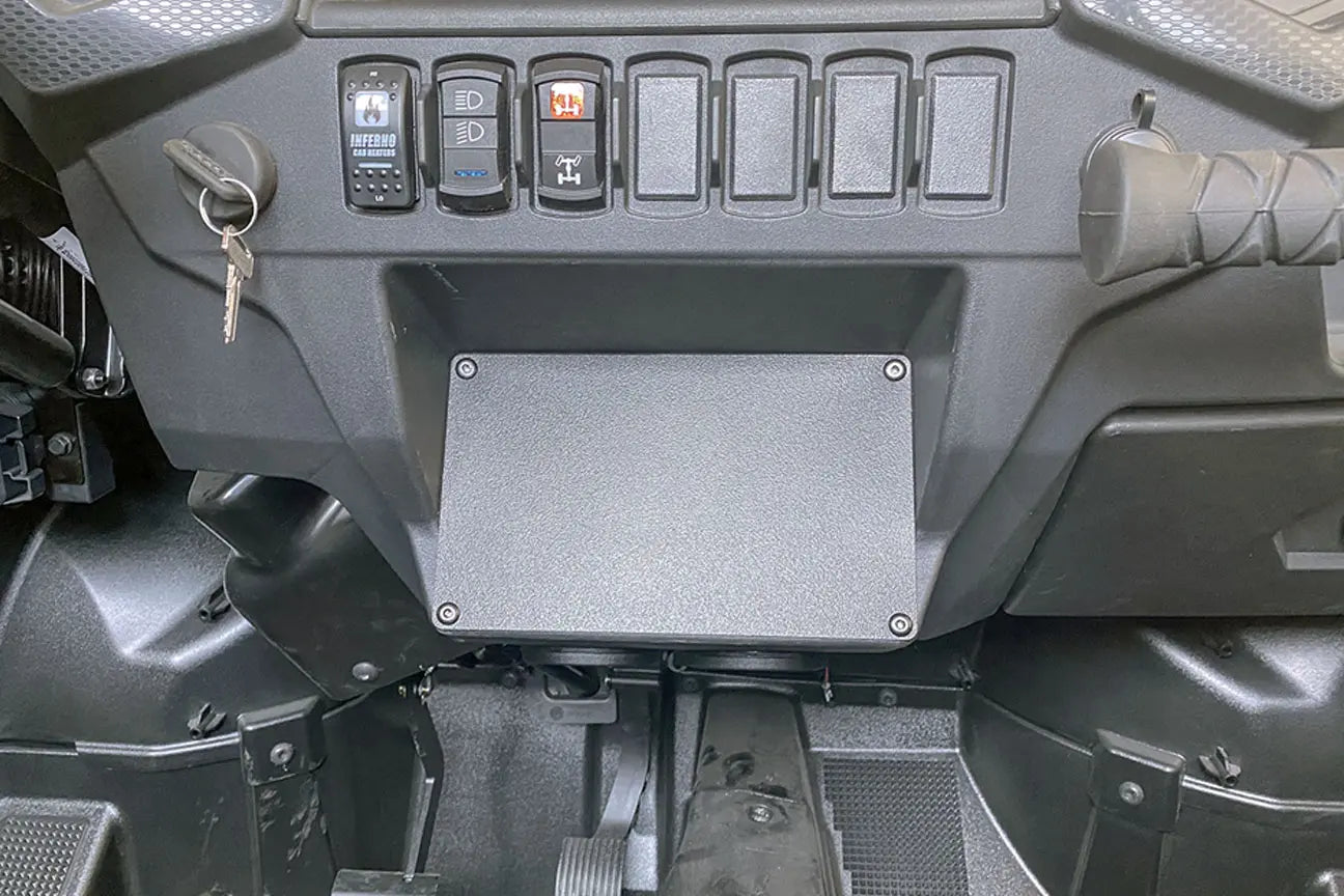 Polaris RZR 900 Cab Heater with Defrost for Machines with Glovebox Subwoofer (2021-Current)