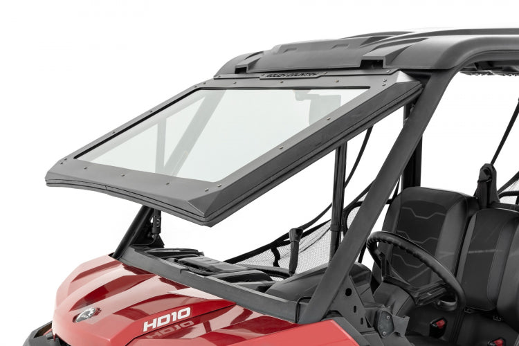 CAN-AM DEFENDER ELECTRIC TILT WINDSHIELD GLASS | CAN-AM DEFENDER HD 8/HD 9/HD 10