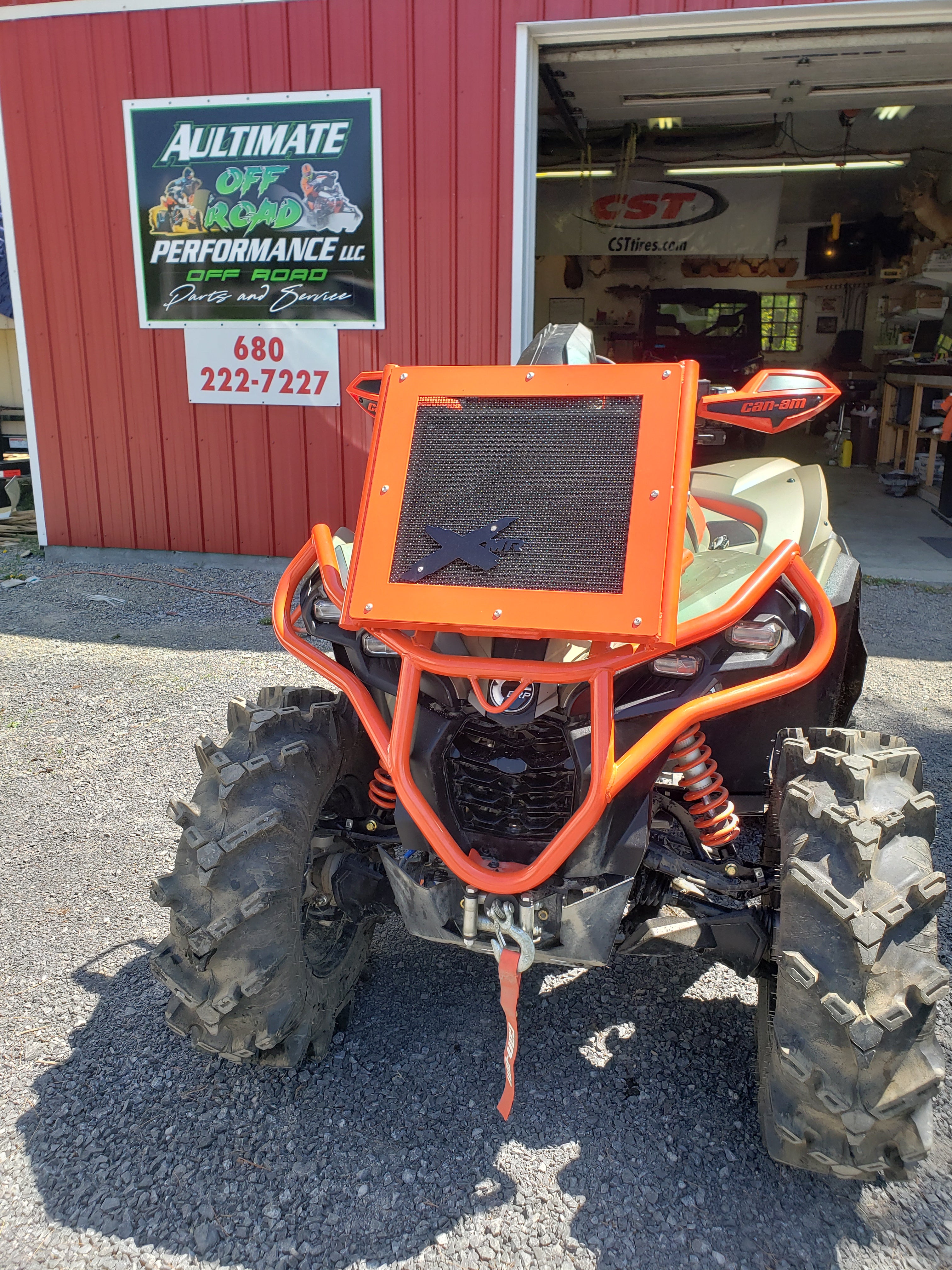 CAN-AM RENEGADE XMR BUMPER/RAD RELOCATION ( FREE SHIPPING) 2017-2024