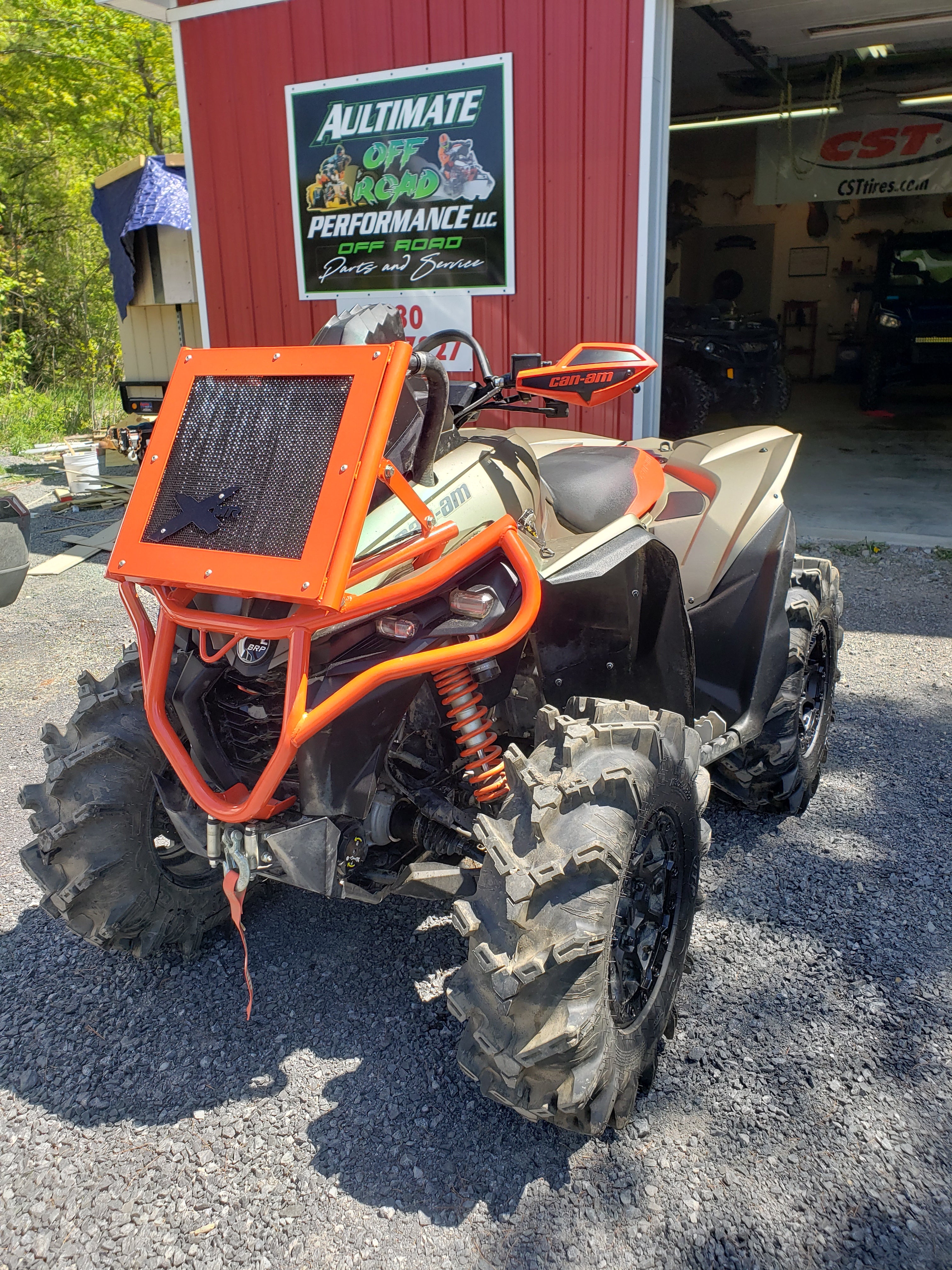 CAN-AM RENEGADE XMR BUMPER/RAD RELOCATION ( FREE SHIPPING) 2017-2024