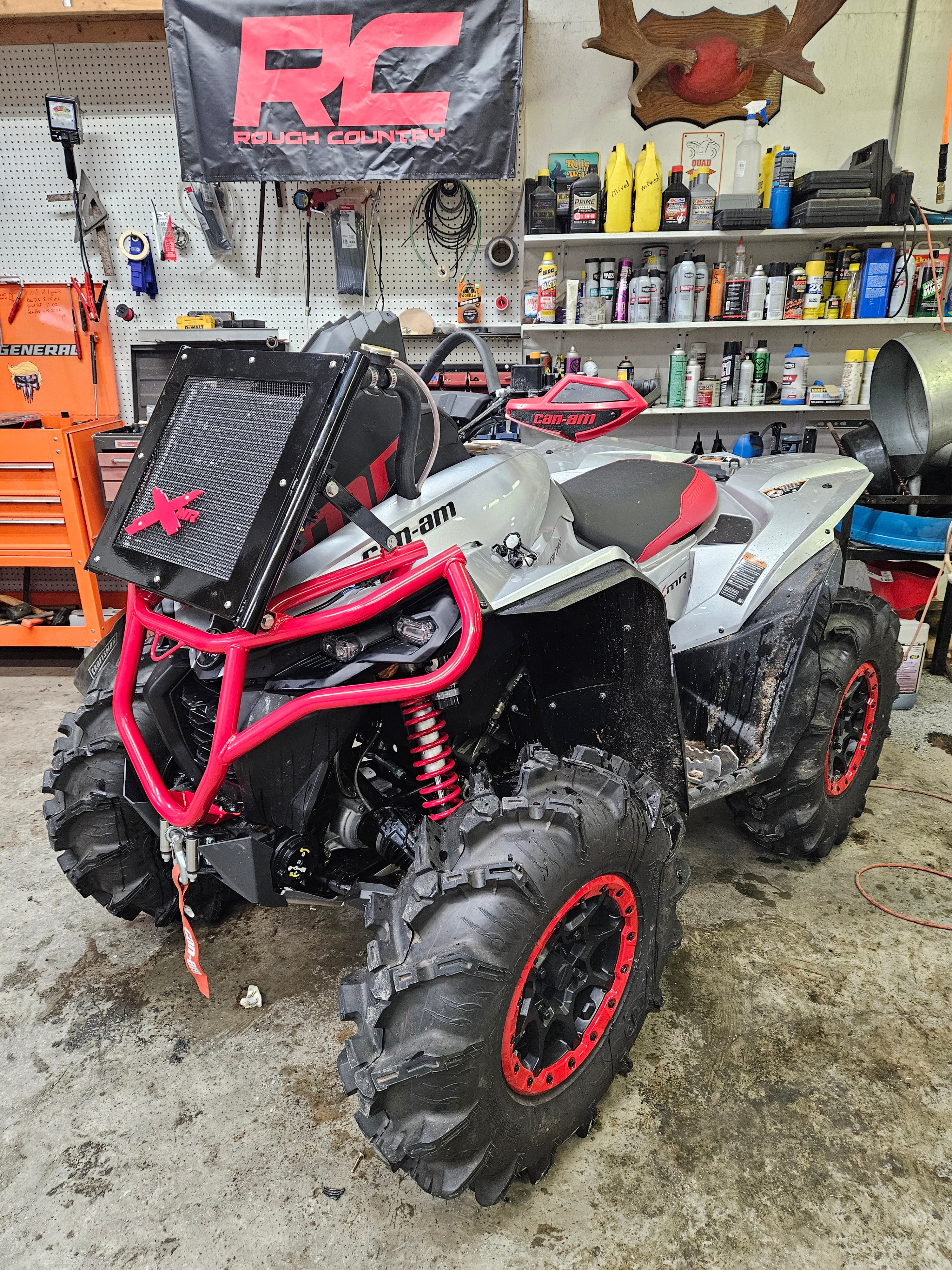 CAN-AM RENEGADE XMR BUMPER/RAD RELOCATION ( FREE SHIPPING) 2017-2024