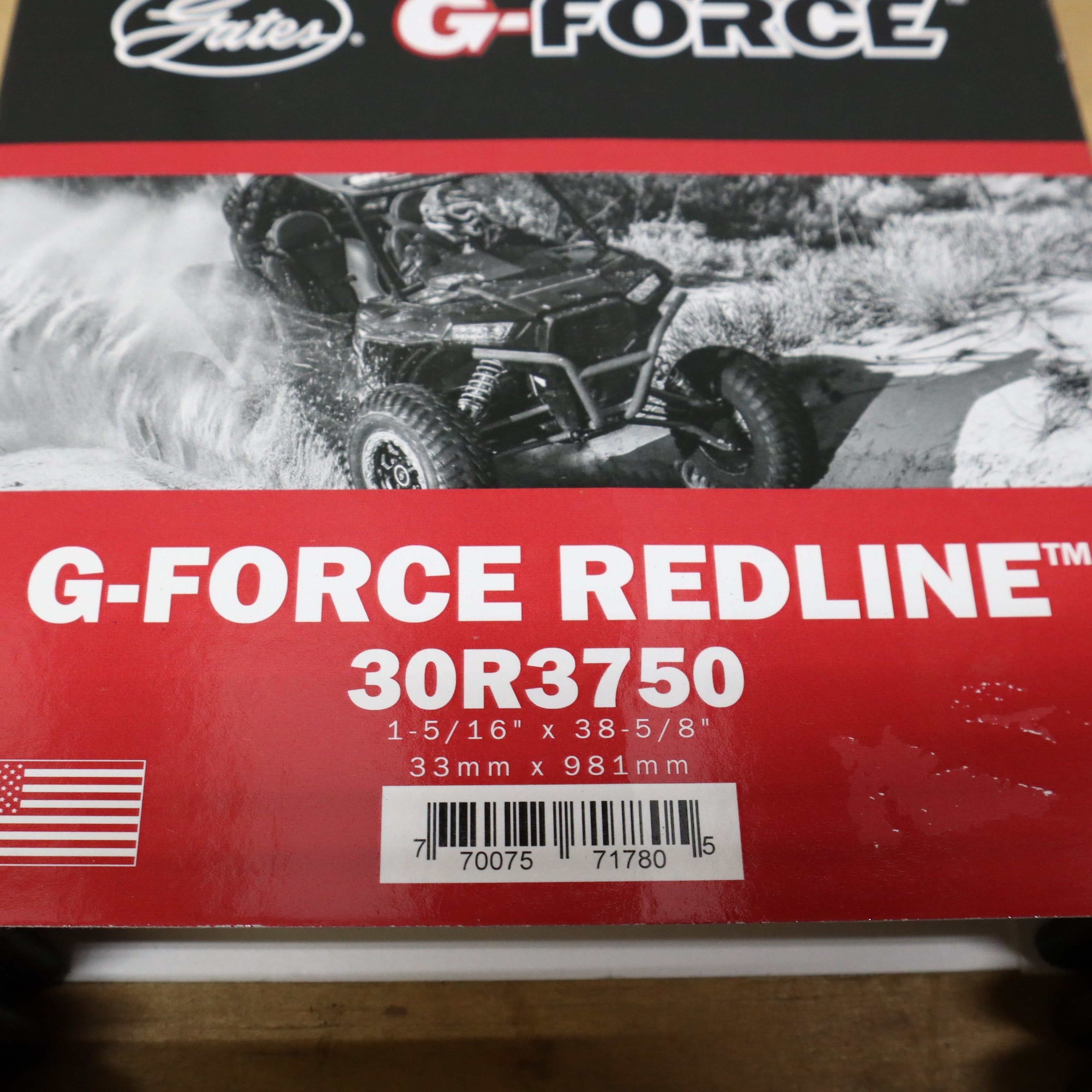 GATES G-Force RedLine™ Drive Belt 30R3750 RENEGADE OUTLANDER COMMANDER ( CHECK FITMENT)