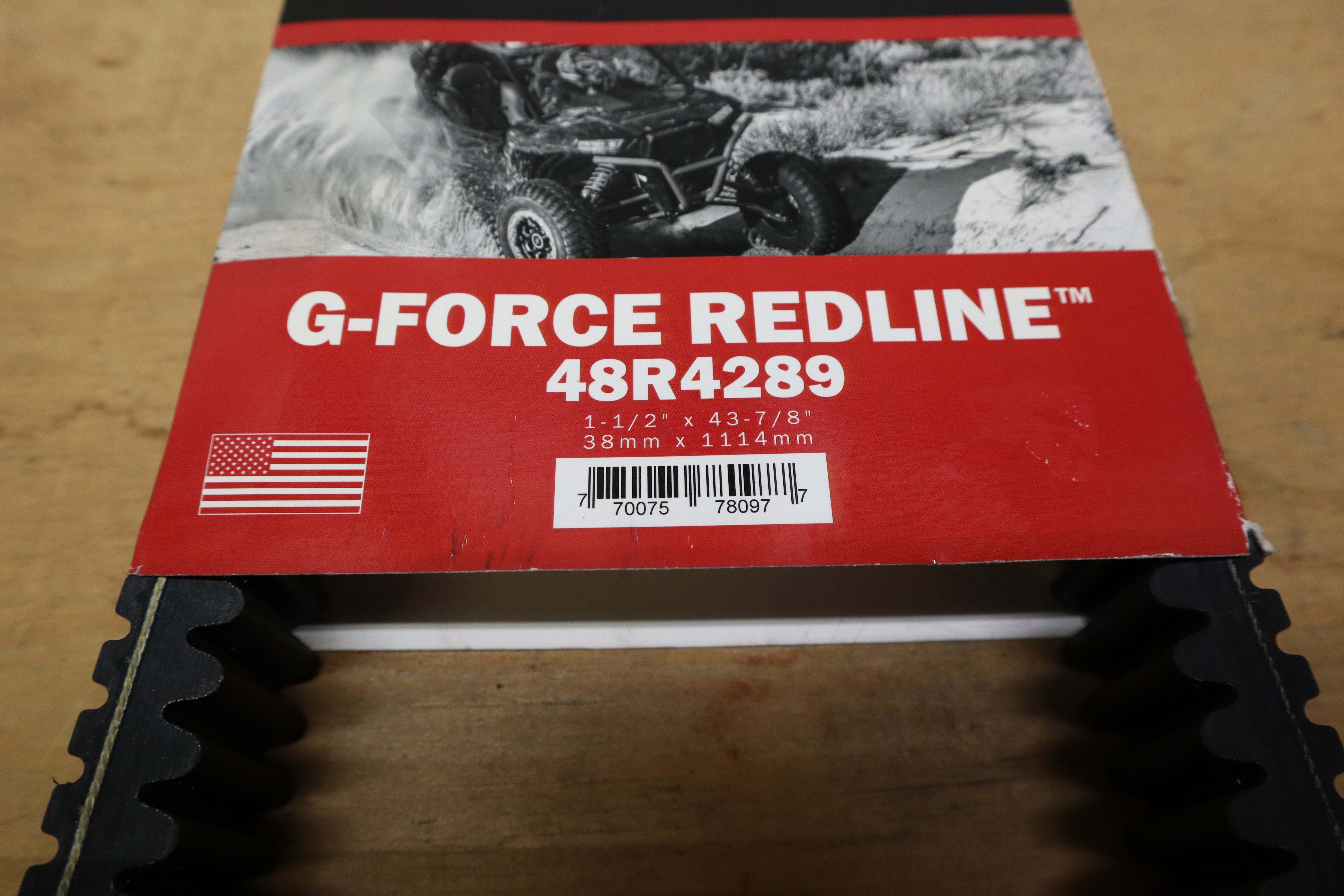 GATES REDLINE BELT 48R4289 FITS  2017-2020 Maverick X3 900HO Turbo R Turbo RR 2017-2020 Maverick Trail/Sport 800R, 1000, 1000R 2016-2020 Defender HD10/HD8