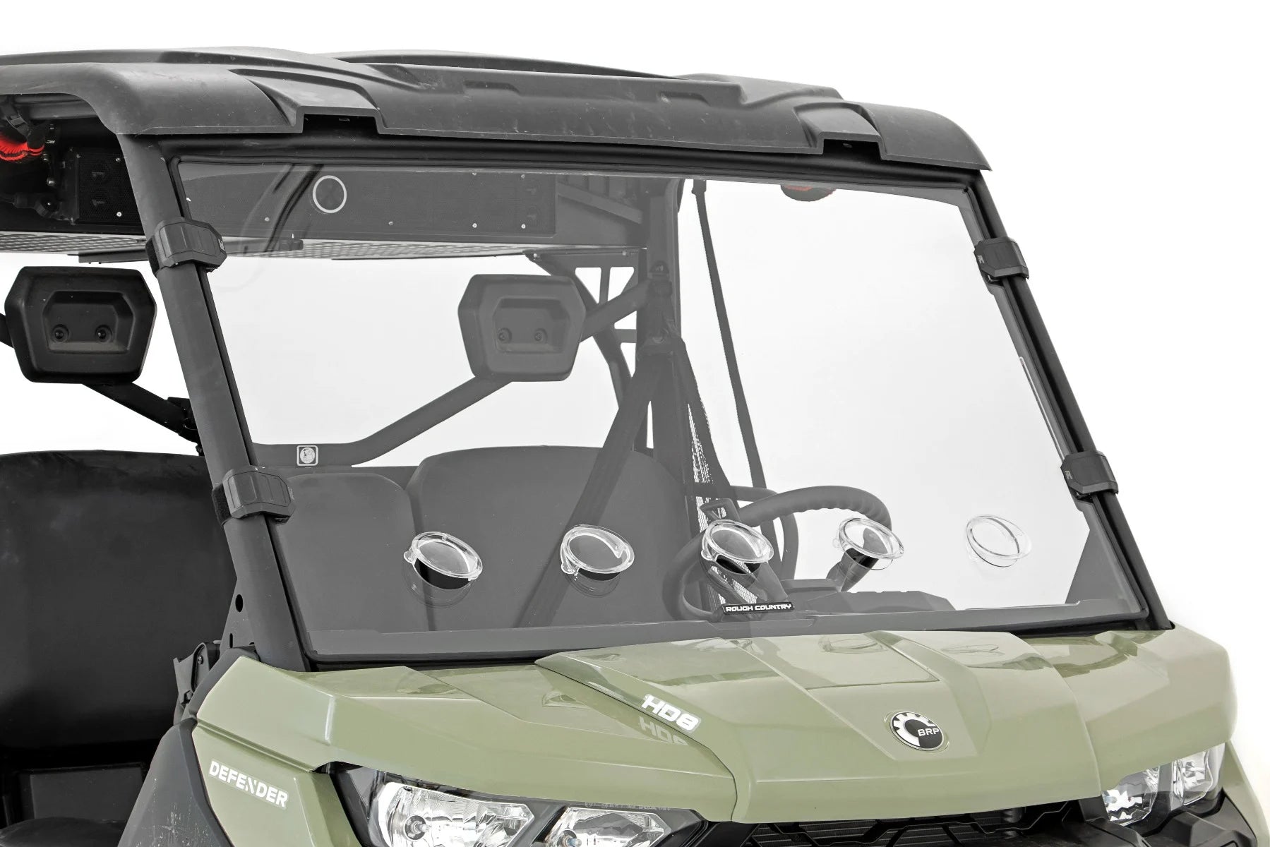 VENTED FULL WINDSHIELD SCRATCH RESISTANT | CAN-AM DEFENDER HD 5/HD 8/HD 9/HD 10