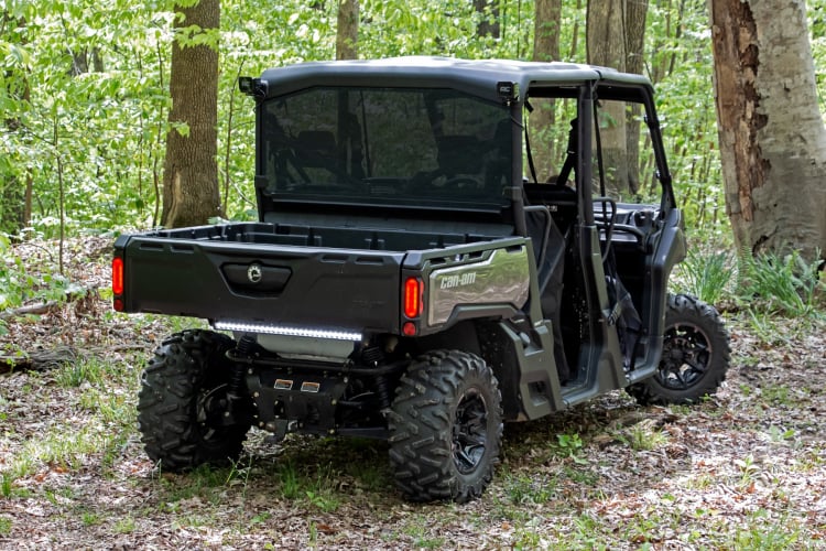 TINTED REAR CAB PANEL SCRATCH RESISTANT | CAN-AM DEFENDER HD 8/HD 9/HD 10