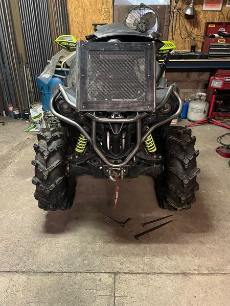 CAN-AM RENEGADE XMR BUMPER/RAD RELOCATION ( FREE SHIPPING) 2017-2024 ...