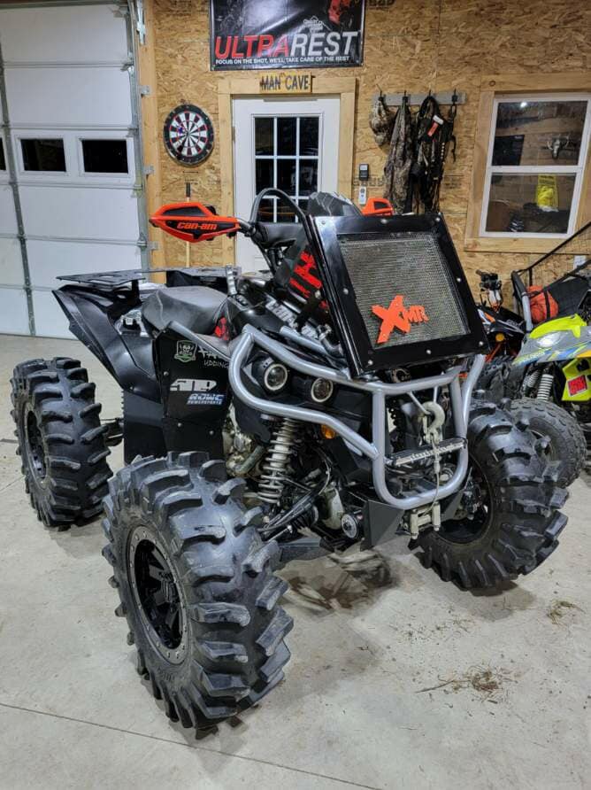 CAN-AM RENEGADE XMR BUMPER/RAD RELOCATION ( FREE SHIPPING) 2017-2024 ...