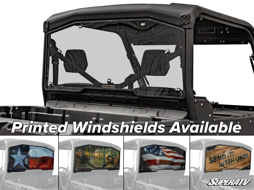 CAN-AM DEFENDER REAR WINDSHIELD